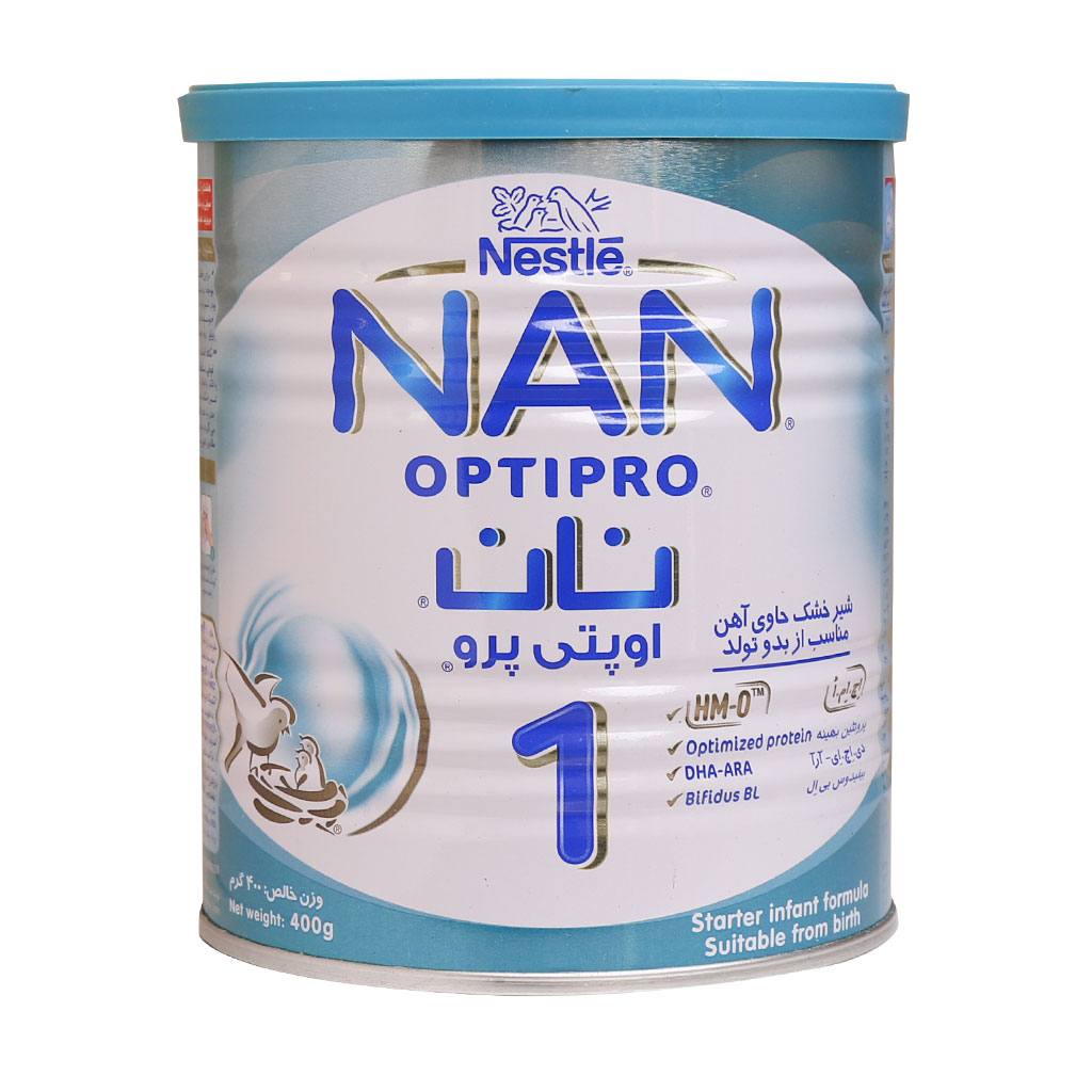 شیر خشک نان ۱ اوپتی پرو نستله مناسب نوزادان ۰ تا ۶ ماه ۴۰۰ گرم