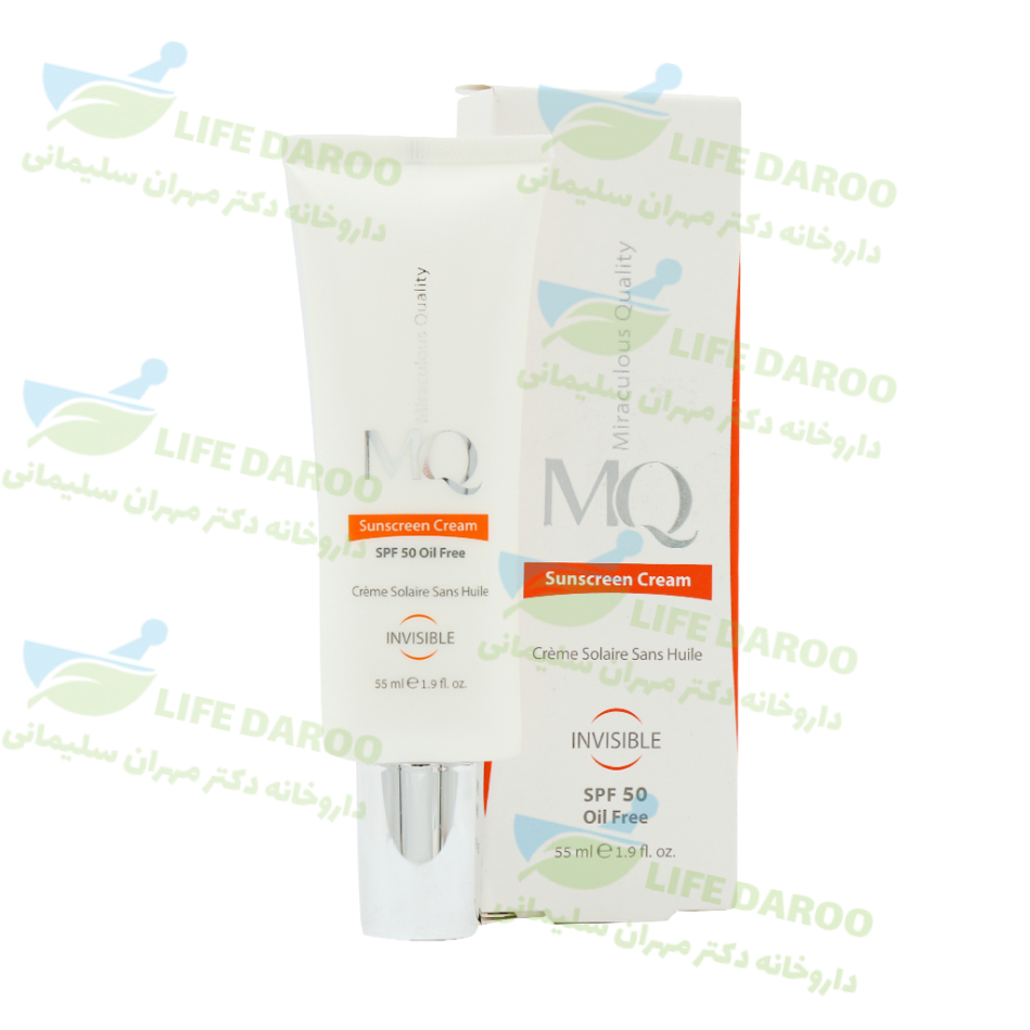 کرم ضد آفتاب فاقد چربی SPF50 ام کیو