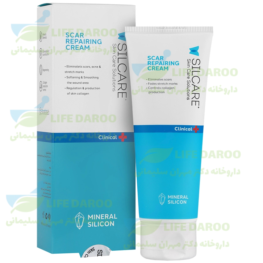 کرم ترمیم کننده جای زخم سیلکر