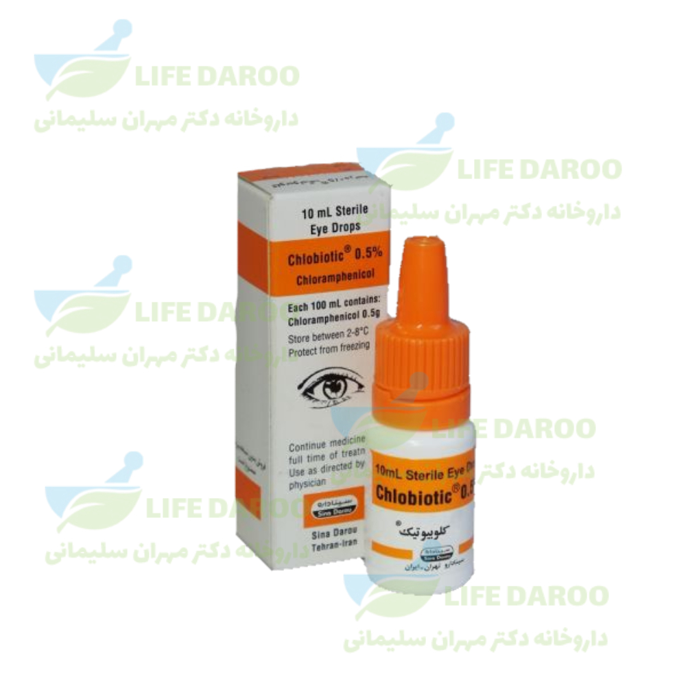 قطره چشمی کلرامفنیکل سینا دارو