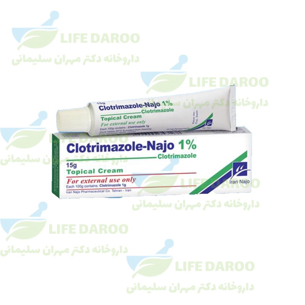 کرم واژینال کلوتریمازول 2 درصد ایران ناژو