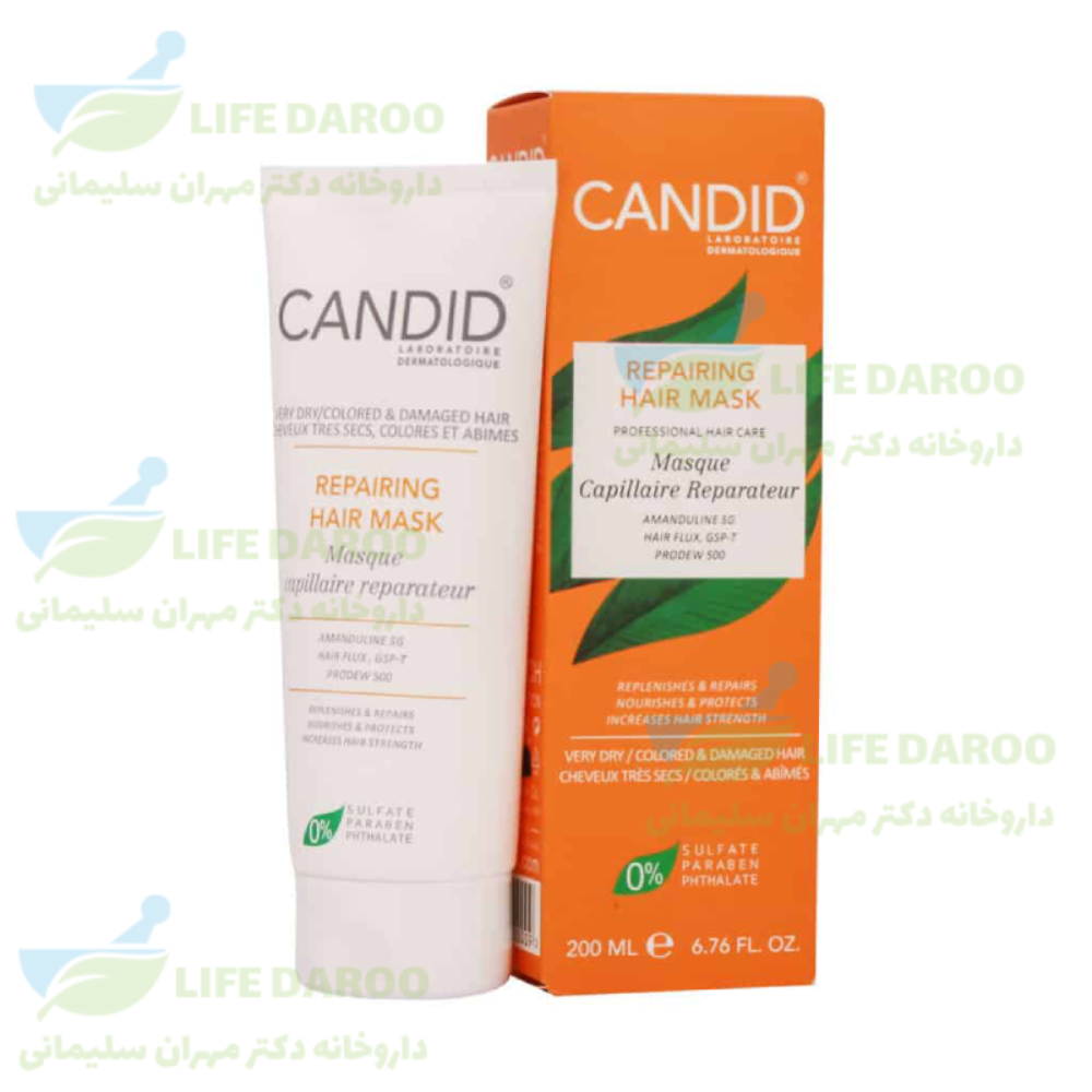 ماسک ترمیم کننده مو کاندید