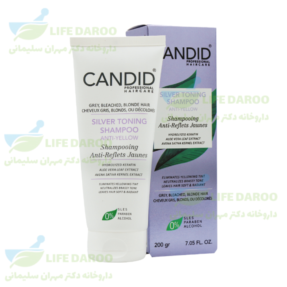 شامپو ضد زردی کاندید