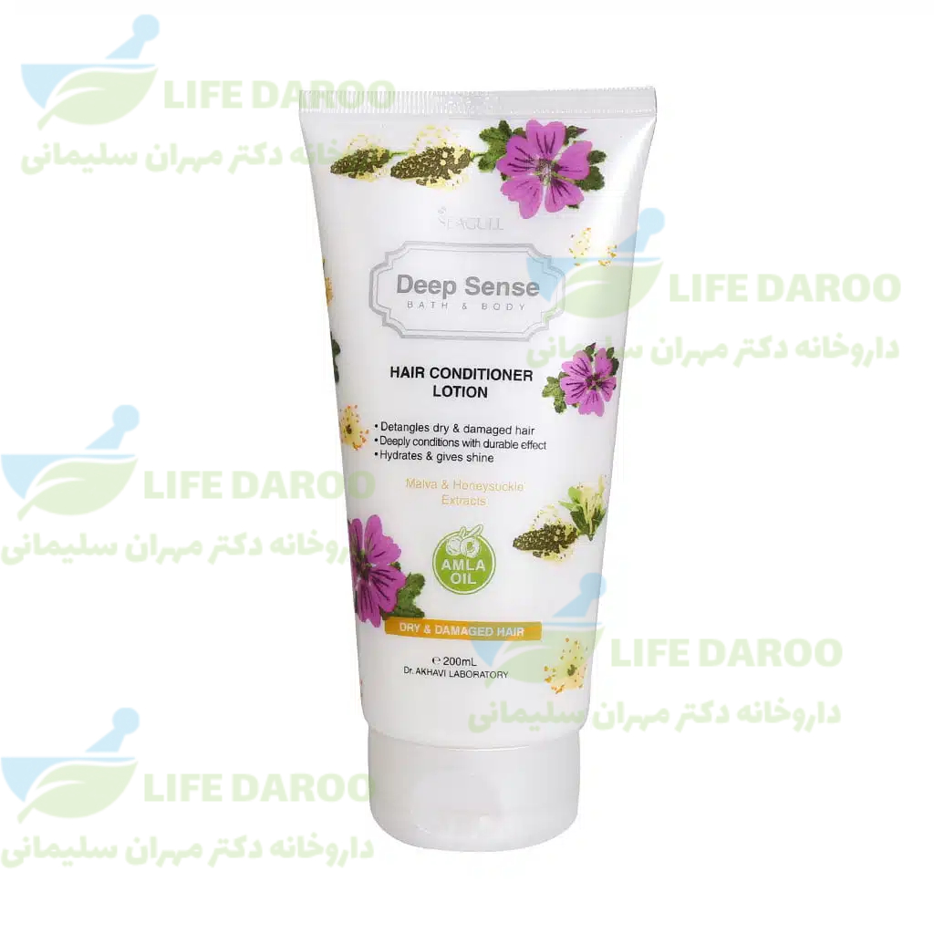 لوسیون نرم کننده موی خشک دیپ سنس