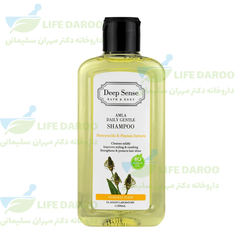 شامپو روزانه موی معمولی آملا دیپ سنس