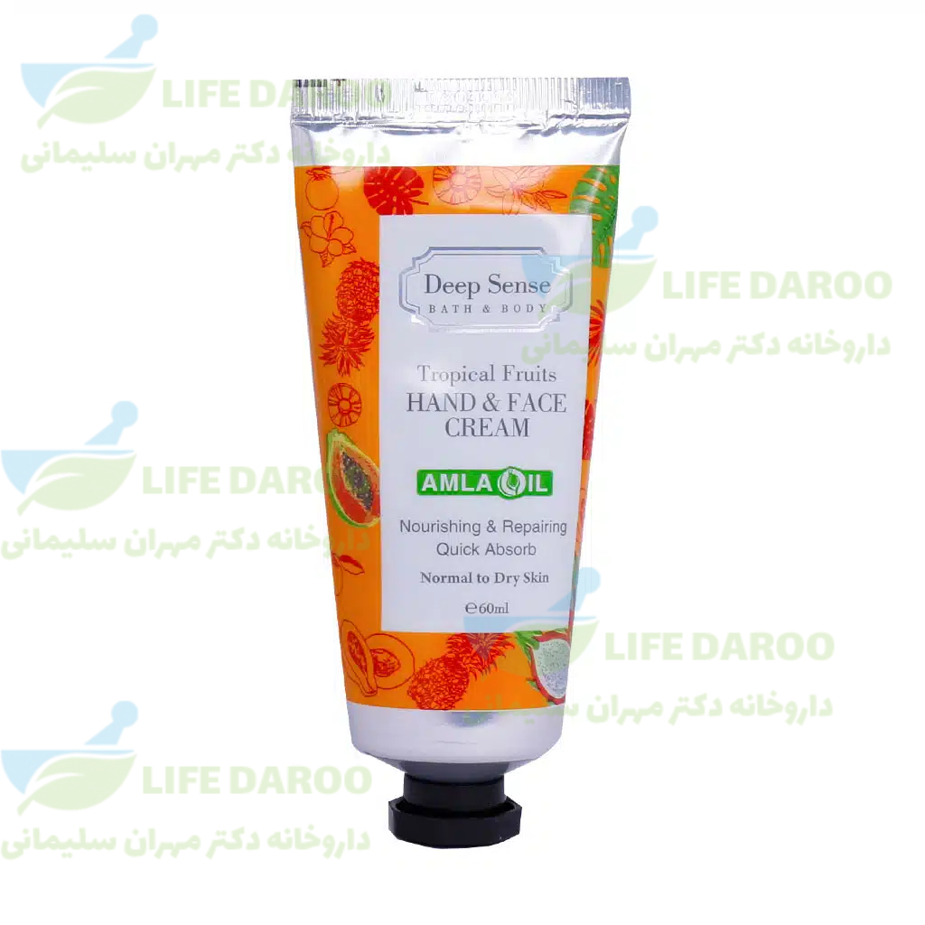 کرم مرطوب کننده دست و صورت تروپیکال دیپ سنس