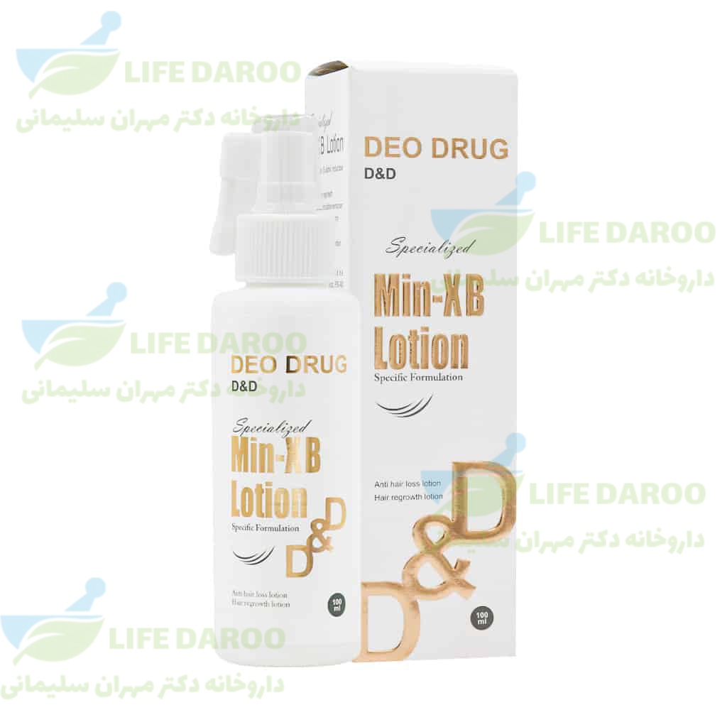لوسیون تقویت کننده مو مدل مین ایکس بی دئودراگ