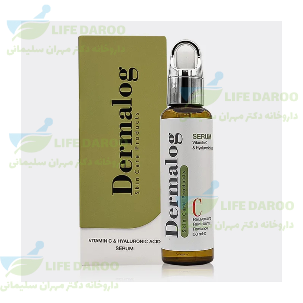 سرم ویتامین سی و هیالورونیک اسید درمالوگ