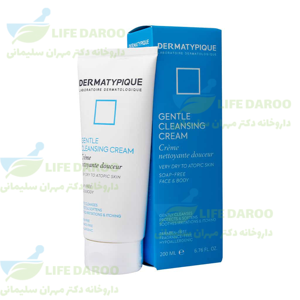 کرم شوینده ملایم پوست خشک و حساس درماتیپیک