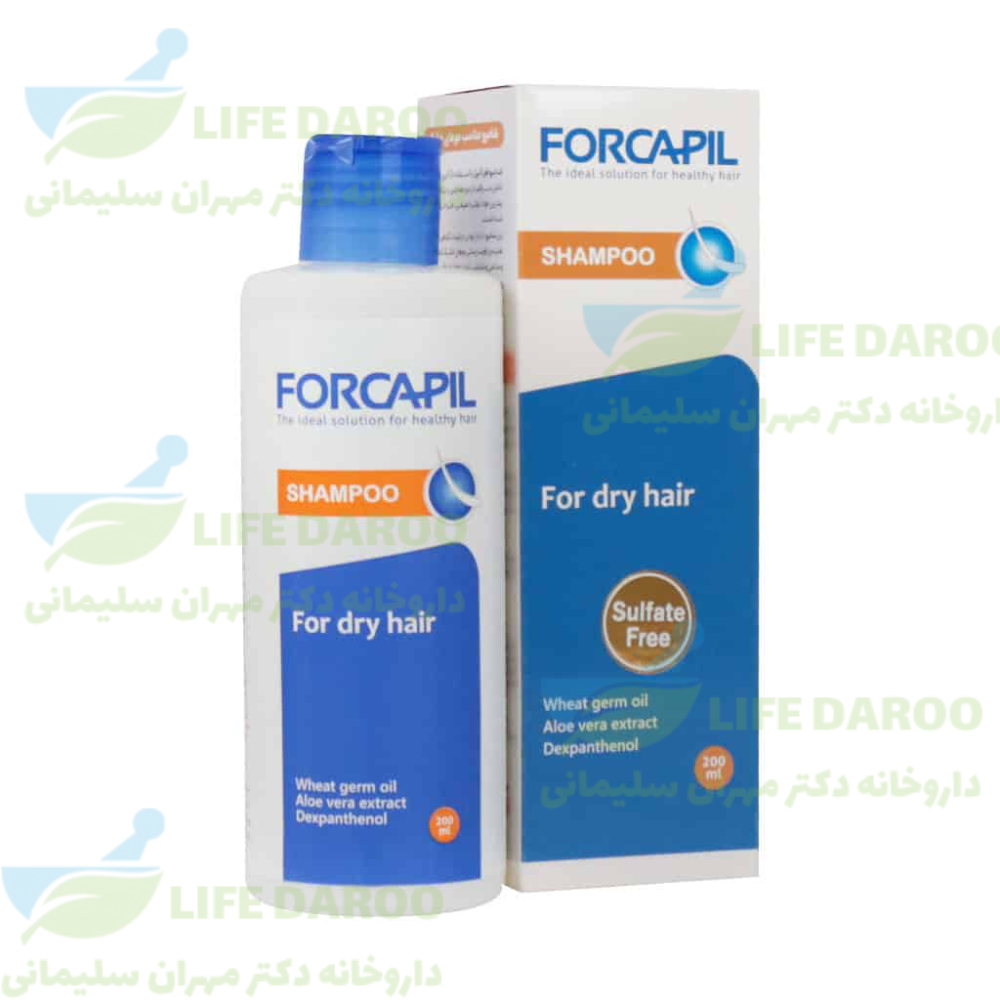 شامپو تغذیه کننده و ترمیم کننده موهای خشک فورکاپیل