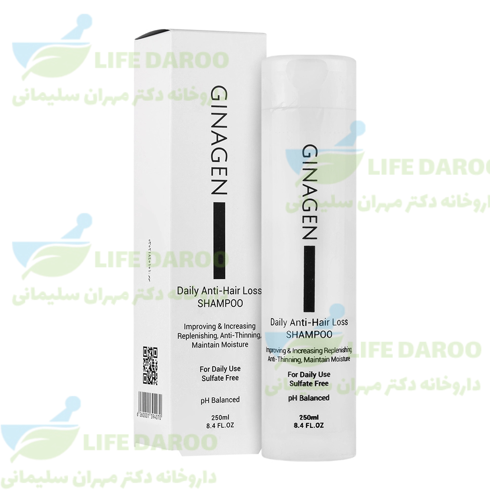 شامپو رفع ریزش موی روزانه ژیناژن