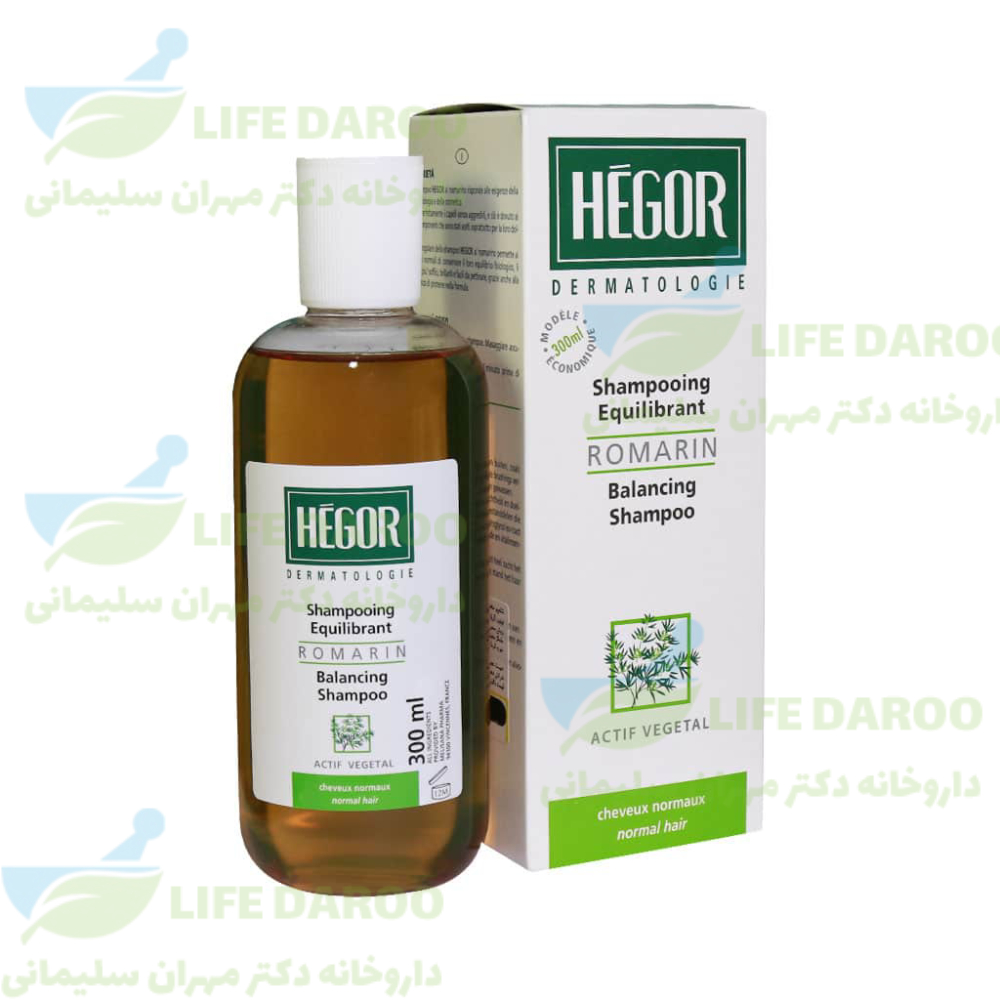 شامپو متعادل کننده رزماری هگور