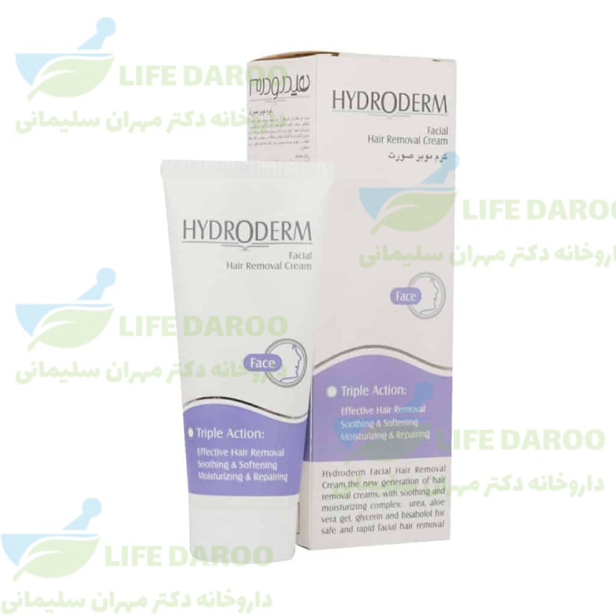 کرم موبر صورت هیدرودرم