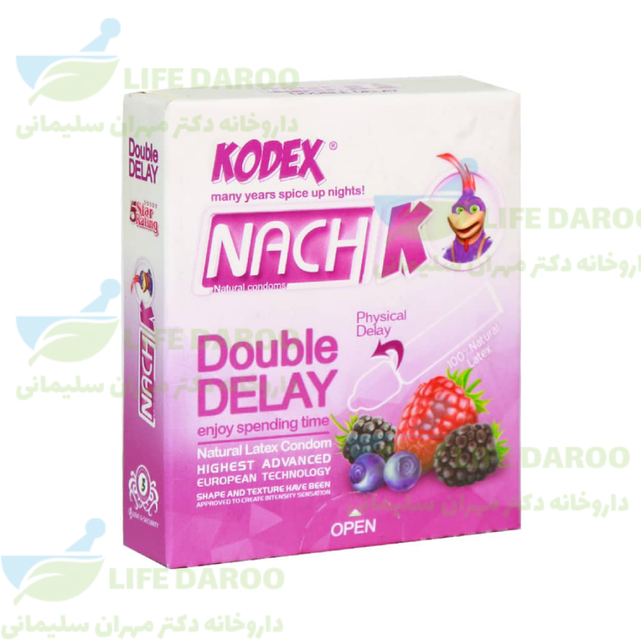 کاندوم تاخیری کدکس مدل دابل دیلی
