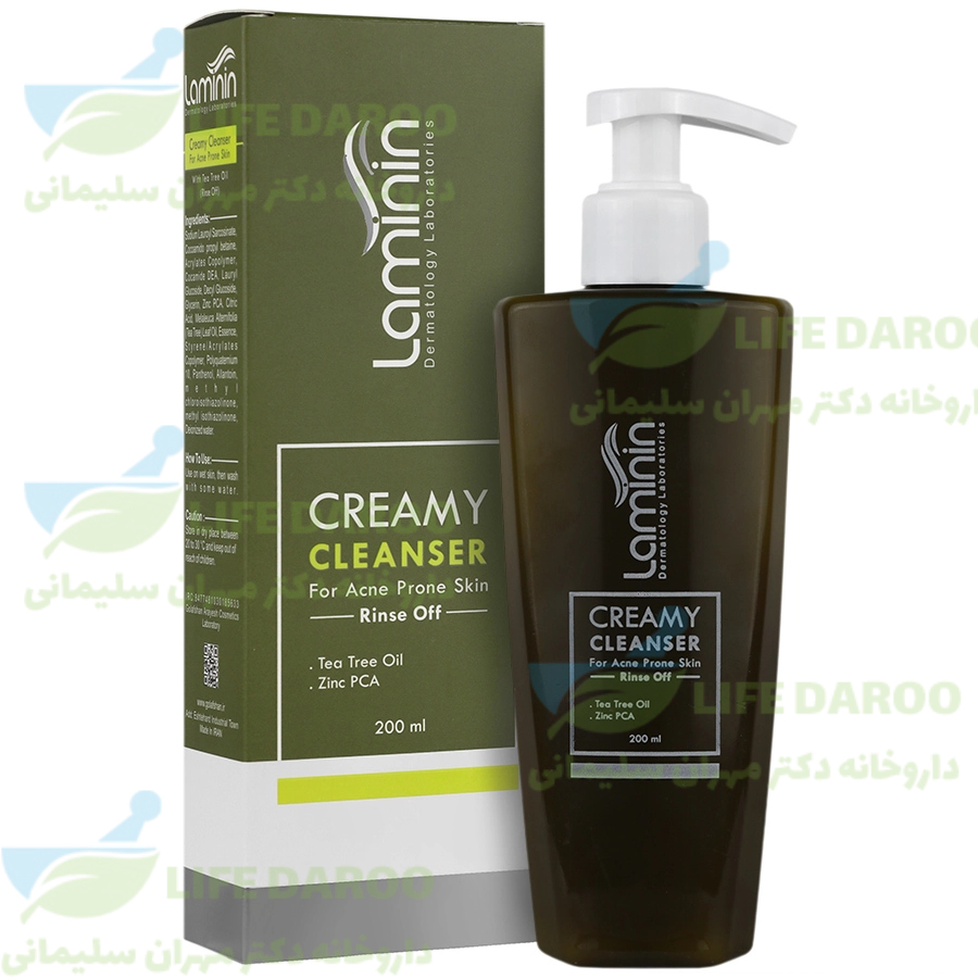 شوینده کرمی پوست جوش دار لامینین