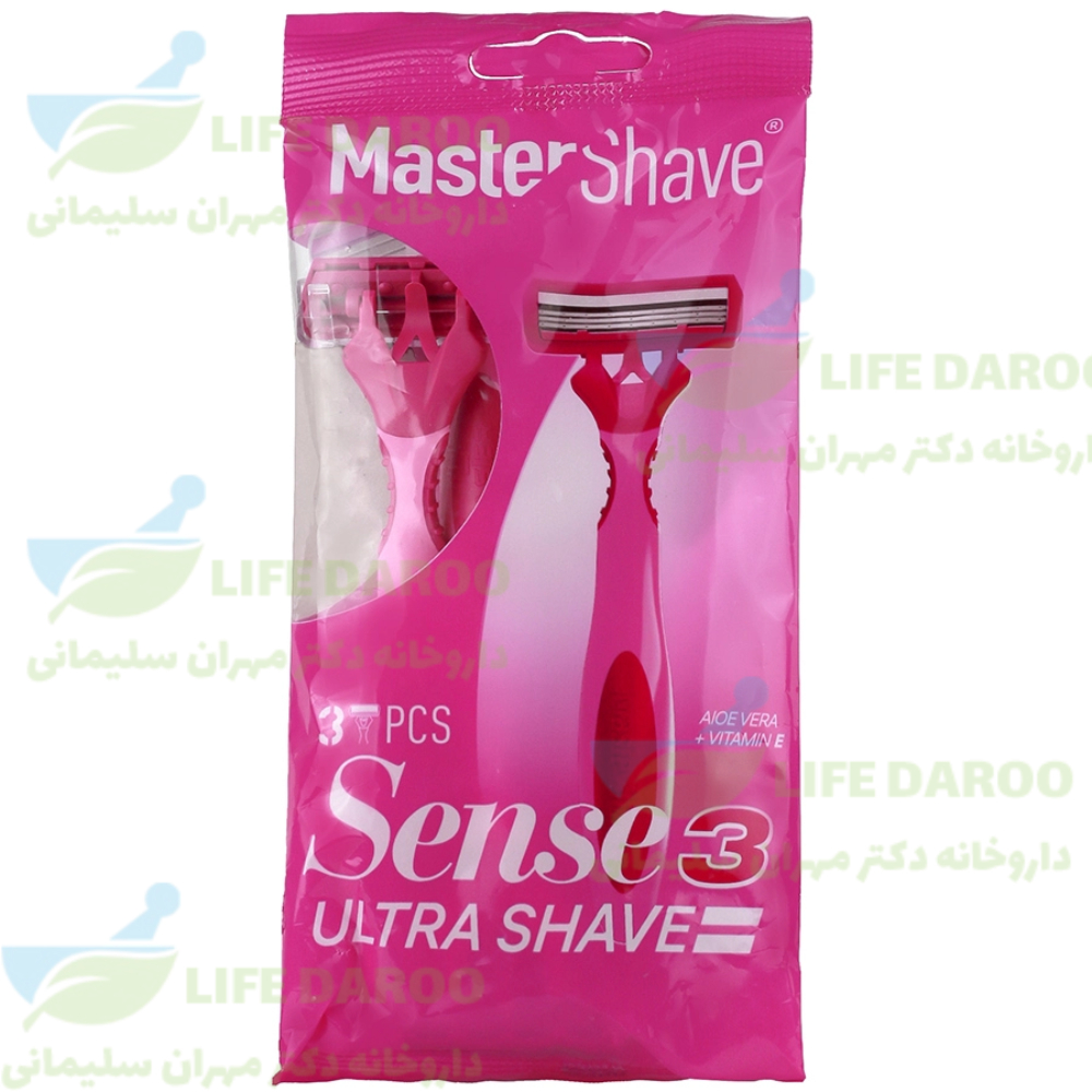 خود تراش 3 لبه سنس اولترا شیو مستر شیو