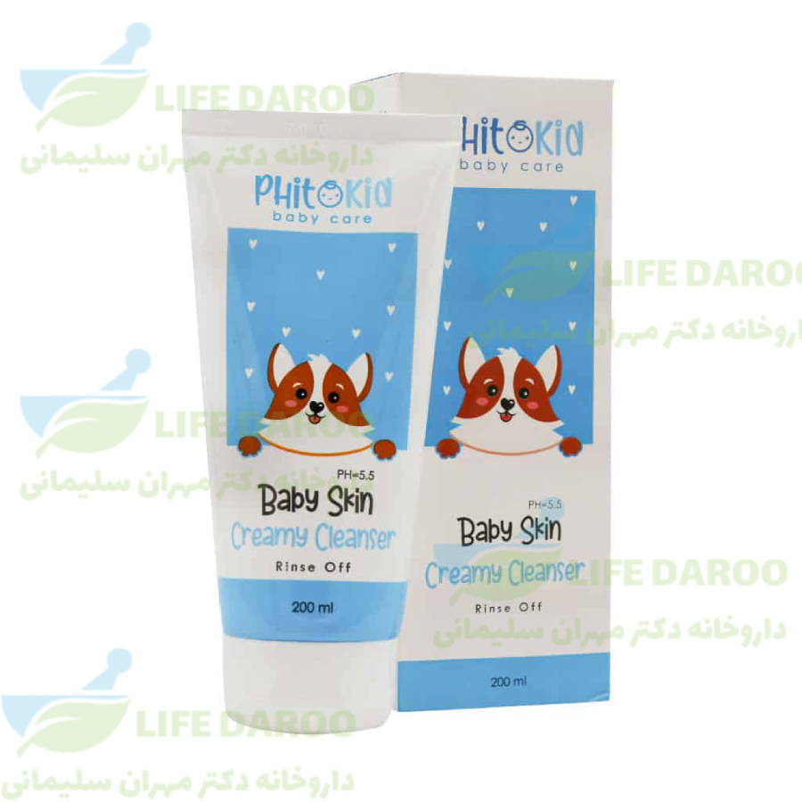 شوینده کرمی بدن کودکان فیتوکید