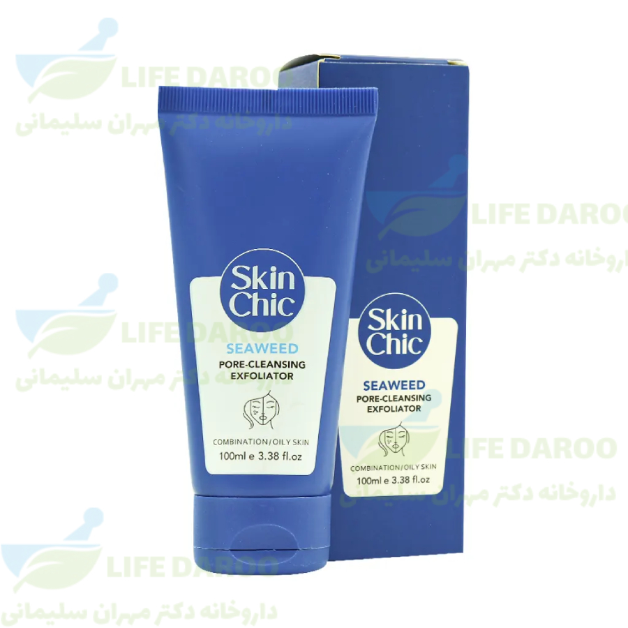 ژل لایه بردار عصاره جلبک دریایی اسکین شیک