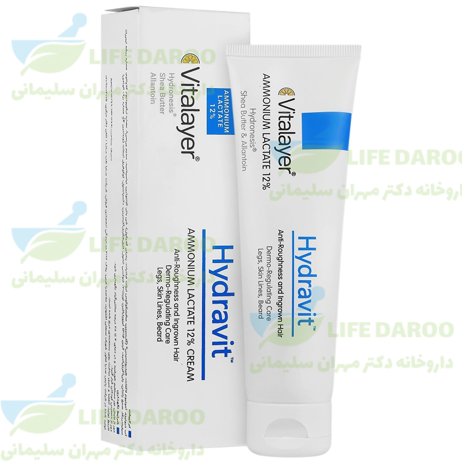 کرم آمونیوم لاکتات 12 درصد هیدراویت ویتالیر