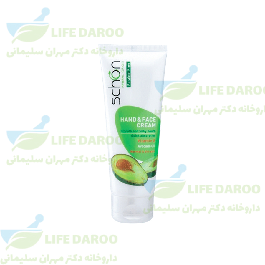 کرم مرطوب کننده دست و صورت عصاره آووکادو شون